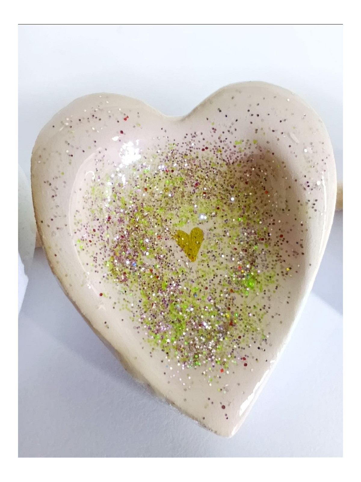 câlin de poche/worry stone en argile fait main 