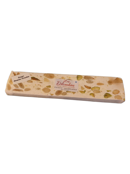 Nougat tendre Amandes/Pistaches