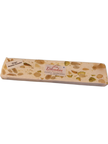 Nougat tendre Amandes/Pistaches