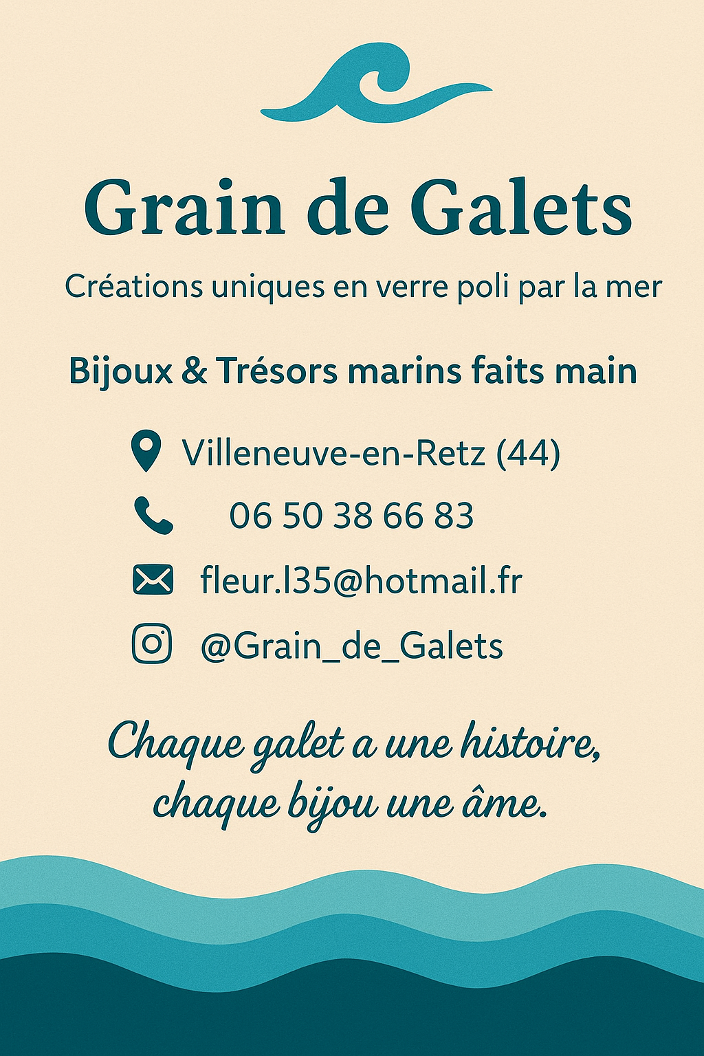 GRAIN DE GALETS